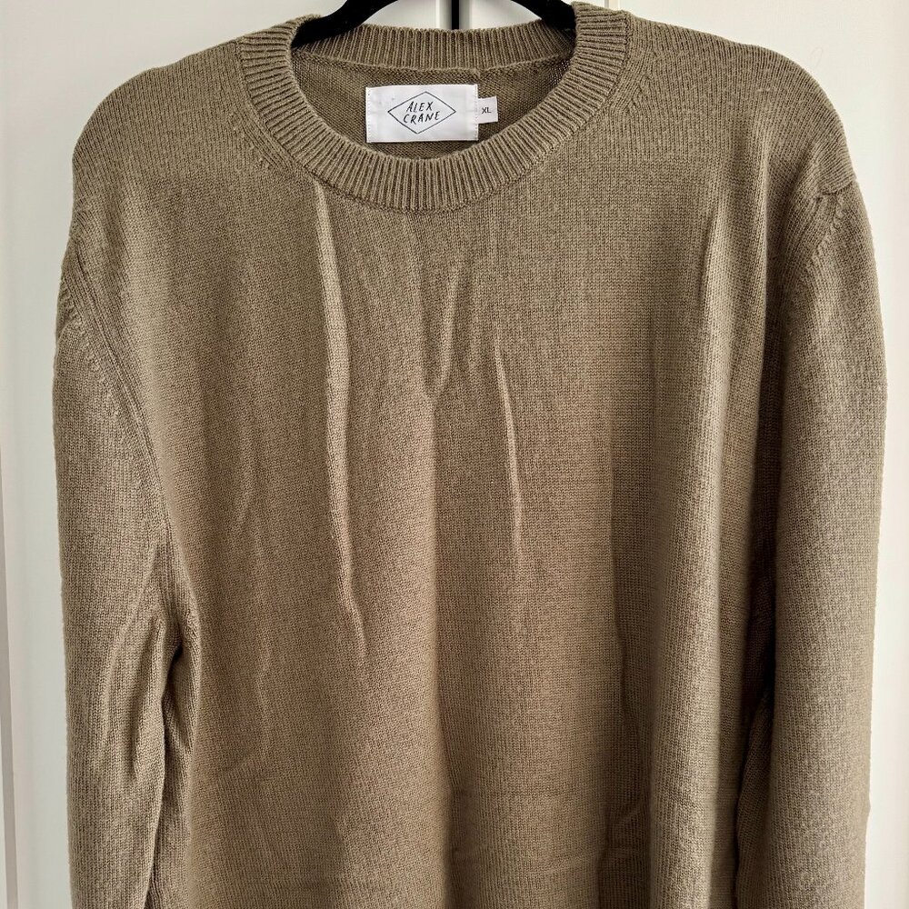 Alex Crane Campo Sweater in Tank size XL